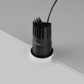 Встраиваемый светильник Maytoni Dip DL120-10W-2.7K-TRS-B в Ишиме - ishim.ok-mebel.com | фото 6