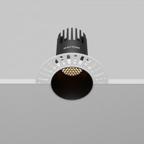 Встраиваемый светильник Maytoni Dip DL120-10W-2.7K-TRS-B в Ишиме - ishim.ok-mebel.com | фото 7