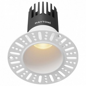 Встраиваемый светильник Maytoni Dip DL120-10W-2.7K-TRS-W в Ишиме - ishim.ok-mebel.com | фото