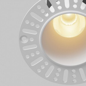 Встраиваемый светильник Maytoni Dip DL120-10W-2.7K-TRS-W в Ишиме - ishim.ok-mebel.com | фото 4