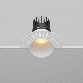 Встраиваемый светильник Maytoni Dip DL120-10W-2.7K-TRS-W в Ишиме - ishim.ok-mebel.com | фото 6