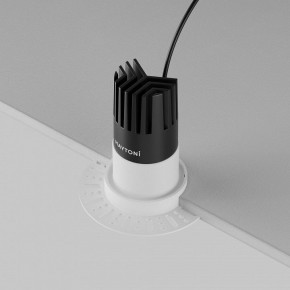 Встраиваемый светильник Maytoni Dip DL120-10W-2.7K-TRS-W в Ишиме - ishim.ok-mebel.com | фото 7