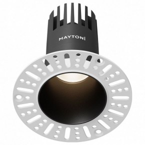 Встраиваемый светильник Maytoni Dip DL120-10W-4K-TRS-B в Ишиме - ishim.ok-mebel.com | фото