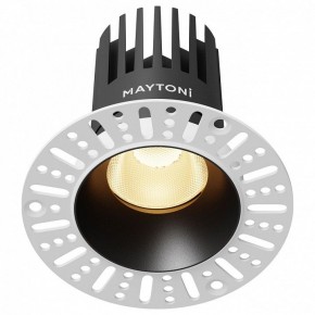 Встраиваемый светильник Maytoni Dip DL121-15W-2.7K-TRS-B в Ишиме - ishim.ok-mebel.com | фото