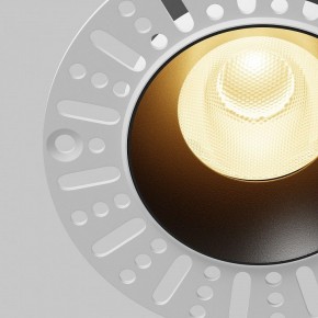 Встраиваемый светильник Maytoni Dip DL121-15W-2.7K-TRS-B в Ишиме - ishim.ok-mebel.com | фото 11