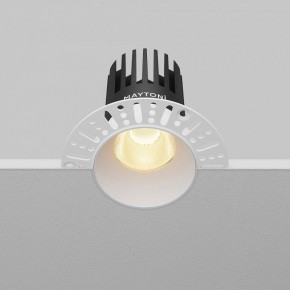 Встраиваемый светильник Maytoni Dip DL121-15W-2.7K-TRS-W в Ишиме - ishim.ok-mebel.com | фото 5