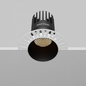 Встраиваемый светильник Maytoni Dip DL122-15W-2.7K-TRS-B в Ишиме - ishim.ok-mebel.com | фото 7