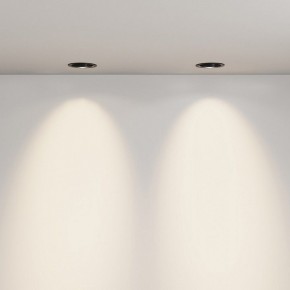 Встраиваемый светильник Maytoni Lens DL105-12W3K-B в Ишиме - ishim.ok-mebel.com | фото 3