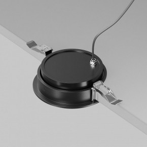 Встраиваемый светильник Maytoni Lens DL105-12W3K-B в Ишиме - ishim.ok-mebel.com | фото 4