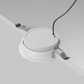 Встраиваемый светильник Maytoni Lens DL105-12W4K-W в Ишиме - ishim.ok-mebel.com | фото 4
