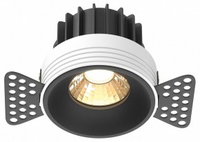 Встраиваемый светильник Maytoni Round DL058-12W2.7K-TRS-B в Ишиме - ishim.ok-mebel.com | фото