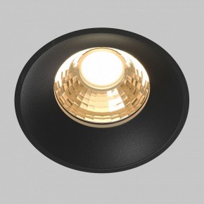 Встраиваемый светильник Maytoni Round DL058-12W2.7K-TRS-B в Ишиме - ishim.ok-mebel.com | фото 2