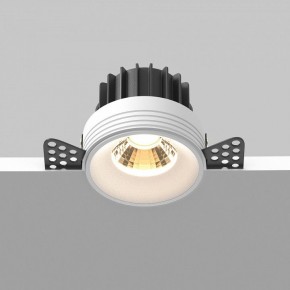 Встраиваемый светильник Maytoni Round DL058-12W2.7K-TRS-W в Ишиме - ishim.ok-mebel.com | фото 3