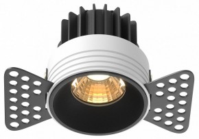 Встраиваемый светильник Maytoni Round DL058-7W2.7K-TRS-B в Ишиме - ishim.ok-mebel.com | фото 2