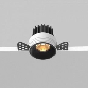 Встраиваемый светильник Maytoni Round DL058-7W2.7K-TRS-B в Ишиме - ishim.ok-mebel.com | фото 4