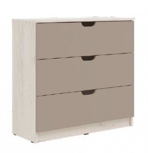 ЮНИОР-4 Комод 3 ящика (Шарли Мокко) в Ишиме - ishim.ok-mebel.com | фото