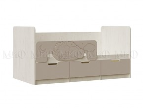 ЮНИОР-4 Кровать 1600 (Шарли Мокко) в Ишиме - ishim.ok-mebel.com | фото